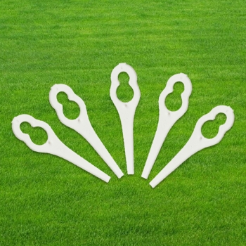Universal Premiumpreis® Rasentrimmer Rasenmäher Plastik Ersatzmesser aus Kunststoff für verschiedene Hersteller, u.a. IKRA, BOSCH, Einhell, Florales, Primaster